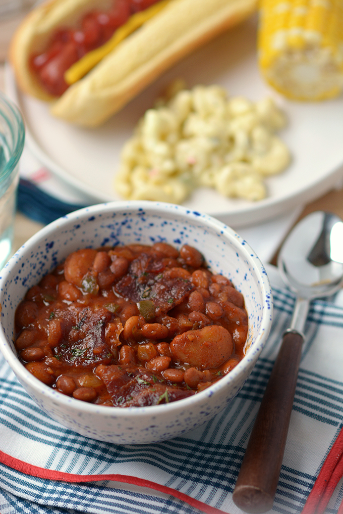 Potluck-Perfect Baked Bean Casserole - Simple Seasonal