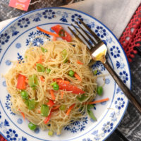 Sesame Noodle Salad with Sugar Snap Peas