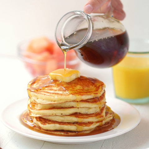 Classic Fluffy Buttermilk Pancakes