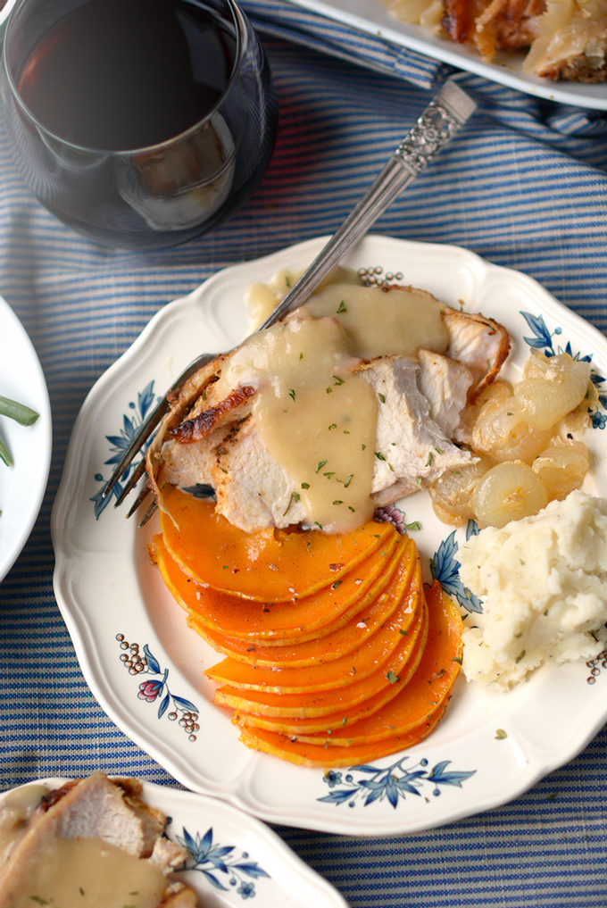 Slow Cooker Boneless Turkey Breast with Gravy