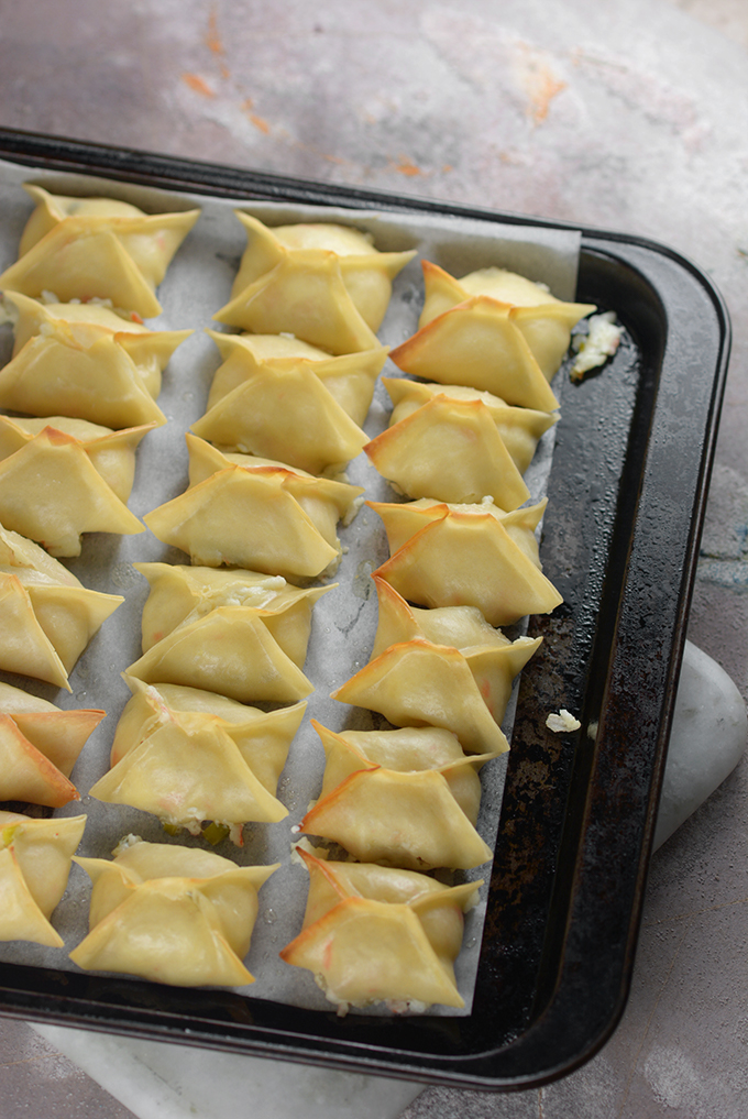 Baked Crab Rangoon