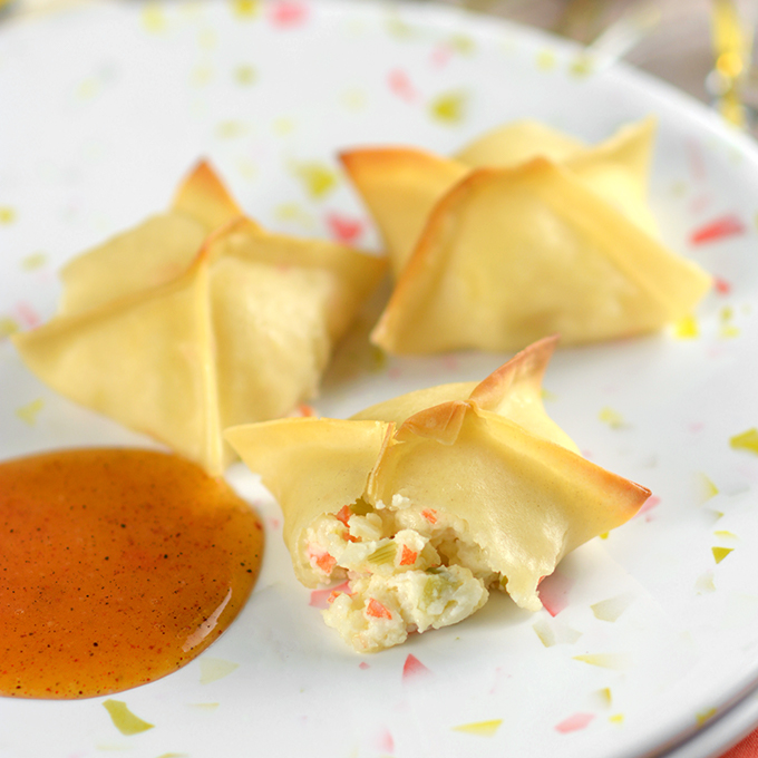 Baked Crab Rangoon