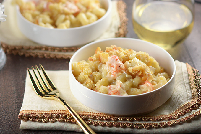 Dish of Langostino Mac 'n Cheese