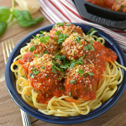 Italian Meatballs with Beef and Pork