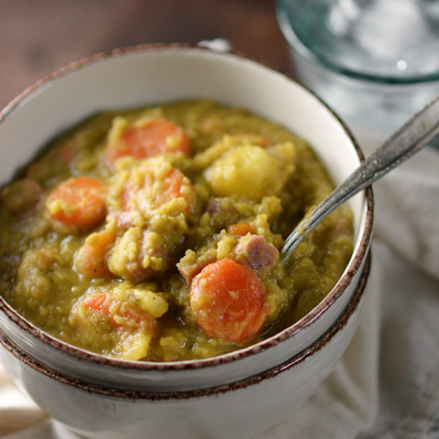 Hearty Split Pea and Ham Soup