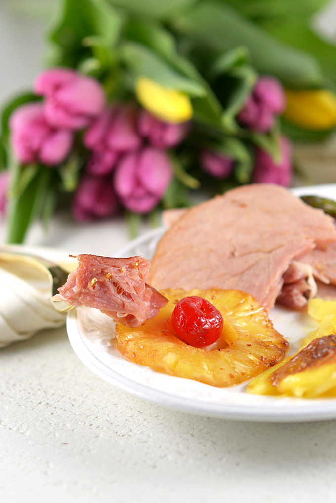 Honey Baked Pineapple Ham