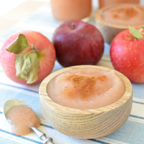 No-Sugar-Added Canned Applesauce