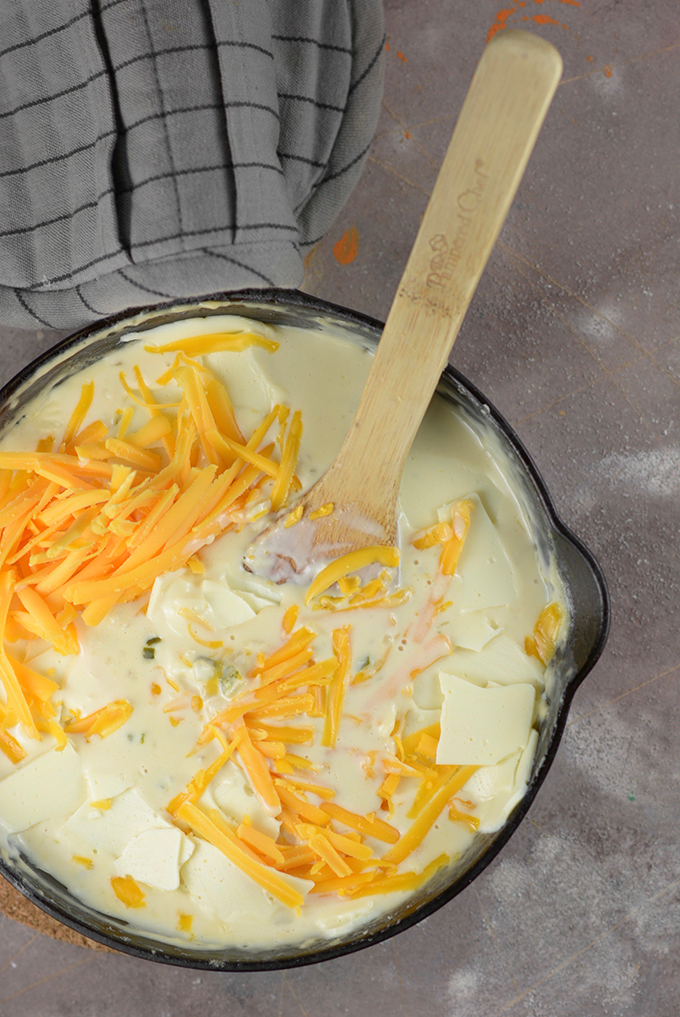 Adding Cheese to Homemade Queso