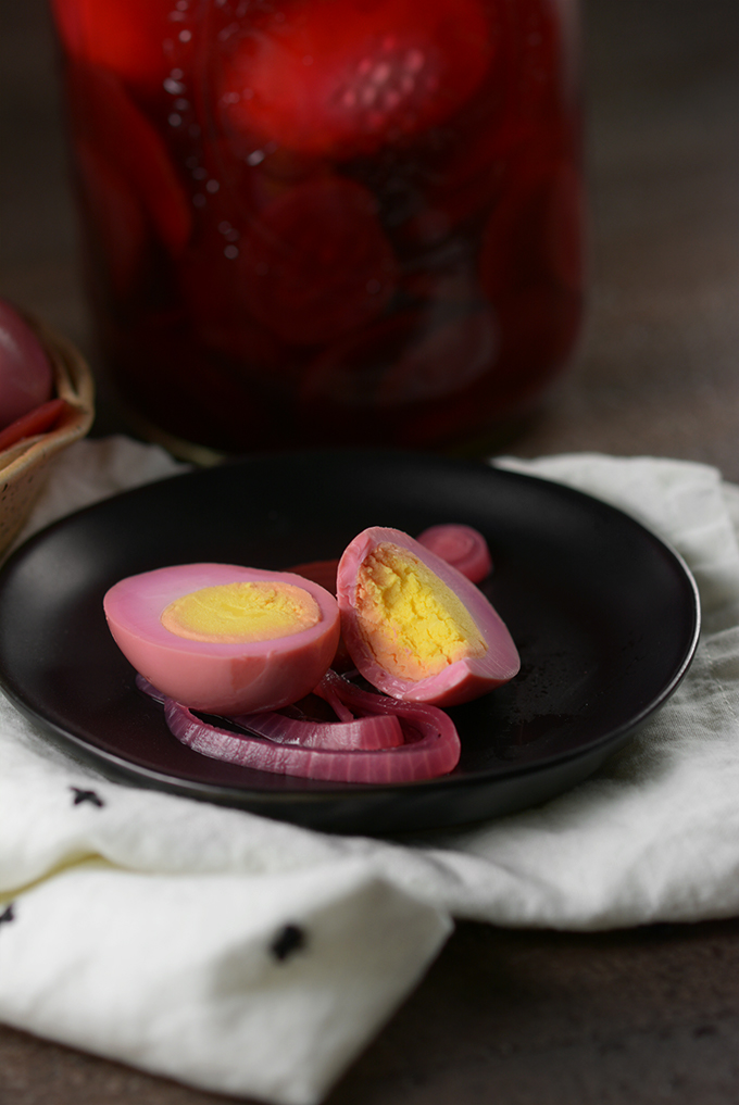 Pickled Red Beet Eggs - Simple Seasonal