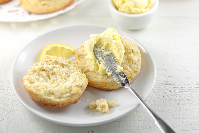 English Style Scones with Clotted Cream