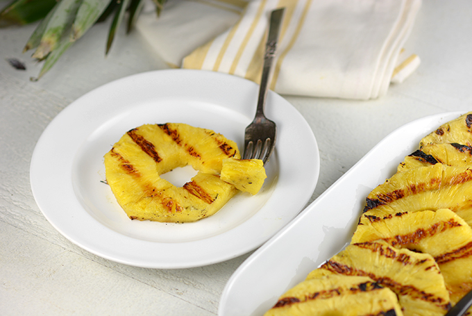 Grilled Pineapple Rings