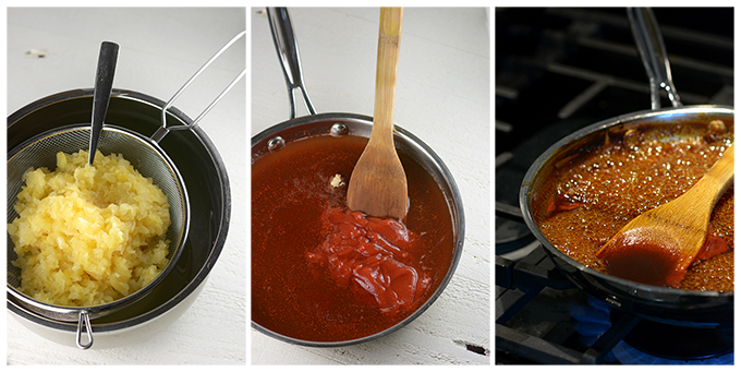 Photo Steps on How to Make Chili Garlic Pineapple Sauce