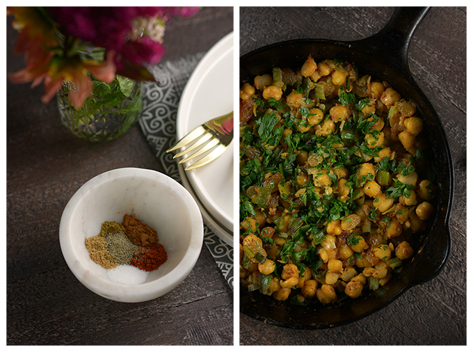 Spiced Chickpeas