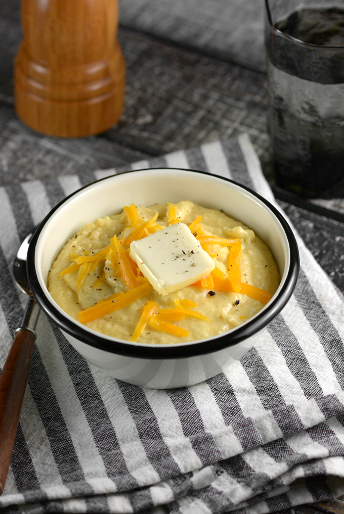 Cheddar Grits - Simple Seasonal