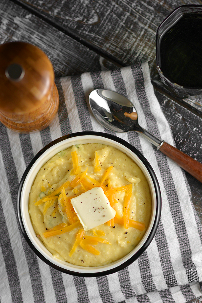 Bowl of Cheddar Grits