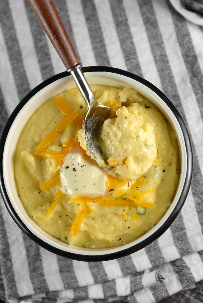 Cheddar Grits - Simple Seasonal