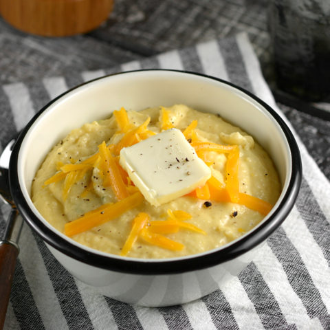 Bowl of Cheddar Grits