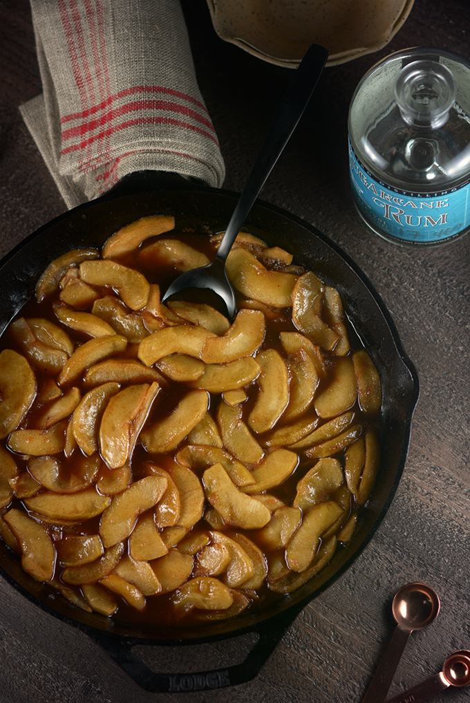 Skillet of Southern Fried Apples