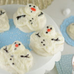 Soft Batch Melting Snowman Buttercream Sugar Cookies