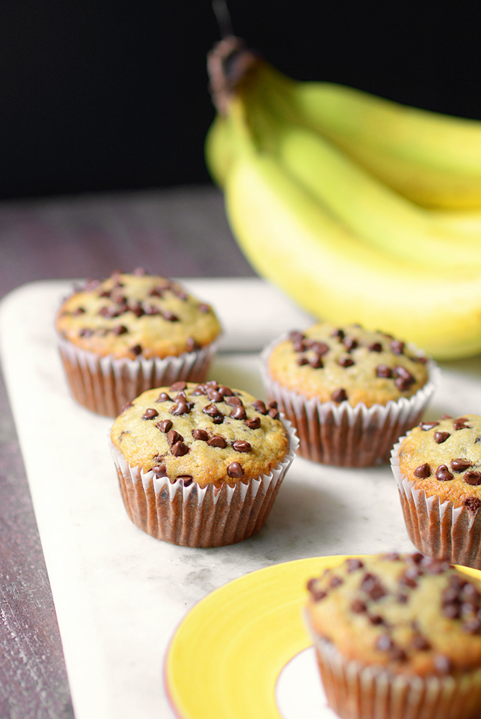 Banana Chocolate Chip Muffins